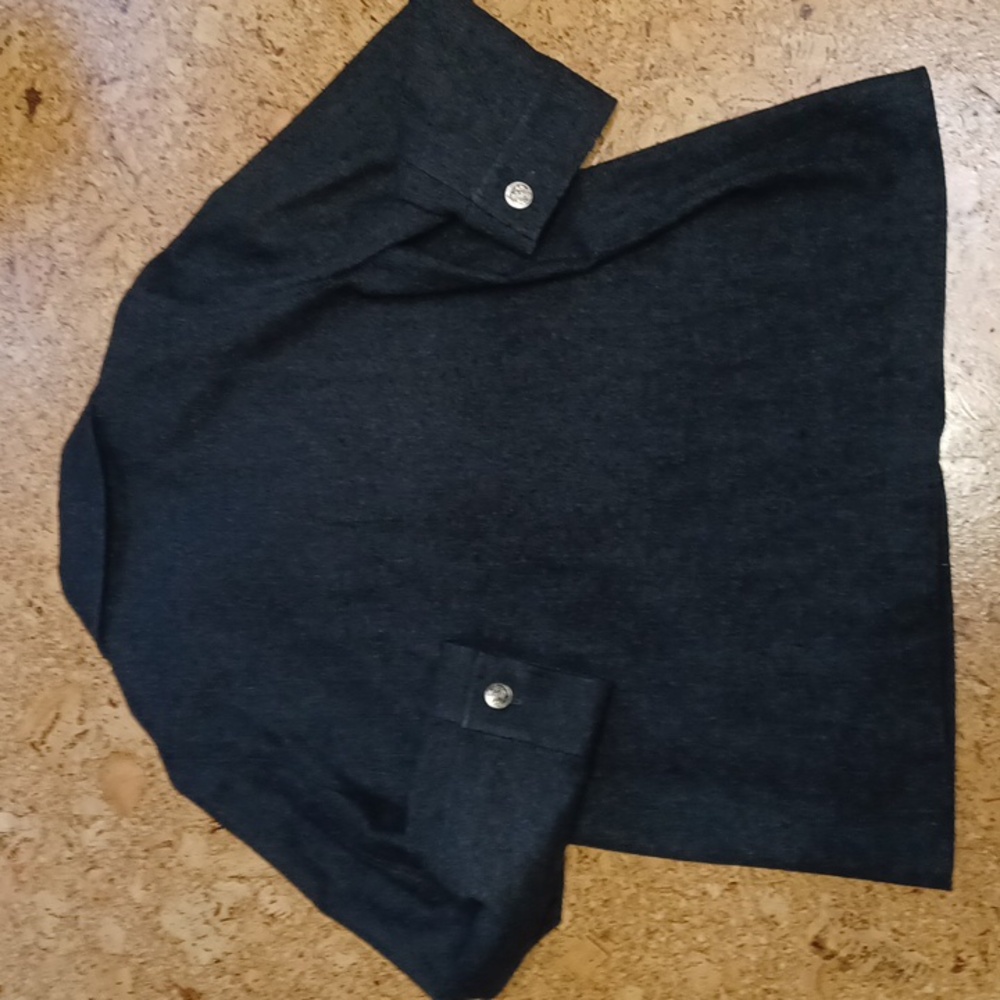 Pendleton Custom-Made Dark Gray Wool Blazer, Wome… - image 4